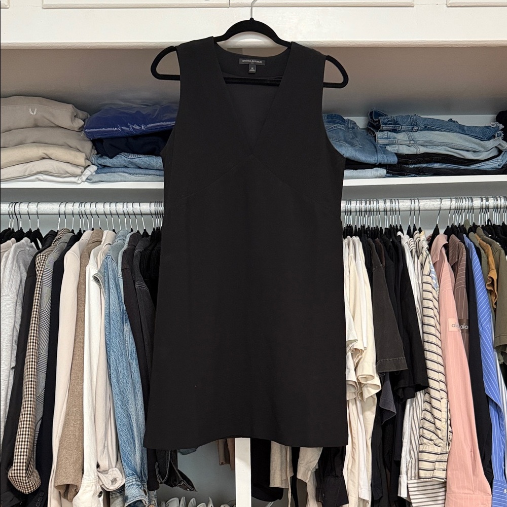 Banana Republic Black Mini Dress